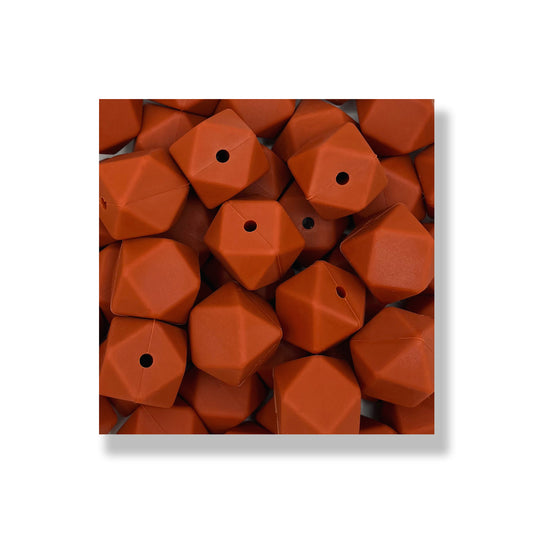 HEX028 - Brick Dust 17mm Hexagon
