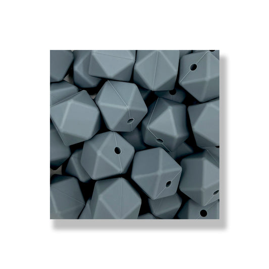 HEX036 - Slate Grey 17mm Hexagon