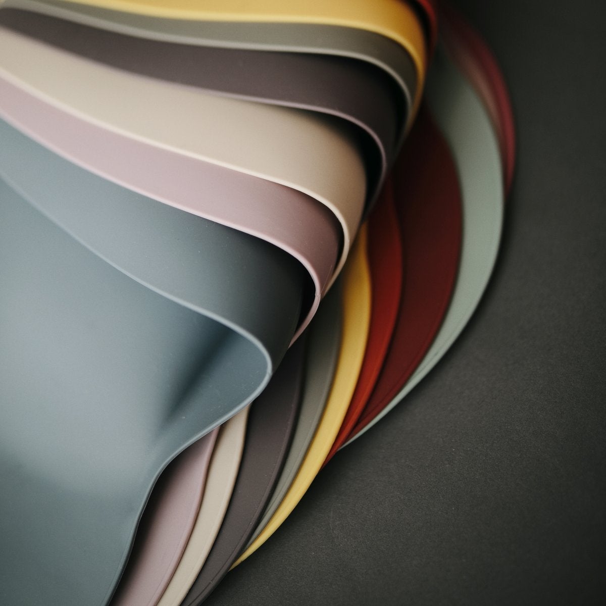 Warm Taupe Silicone Bib