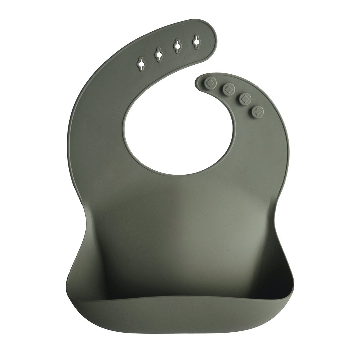 Silver Sage Silicone Bib