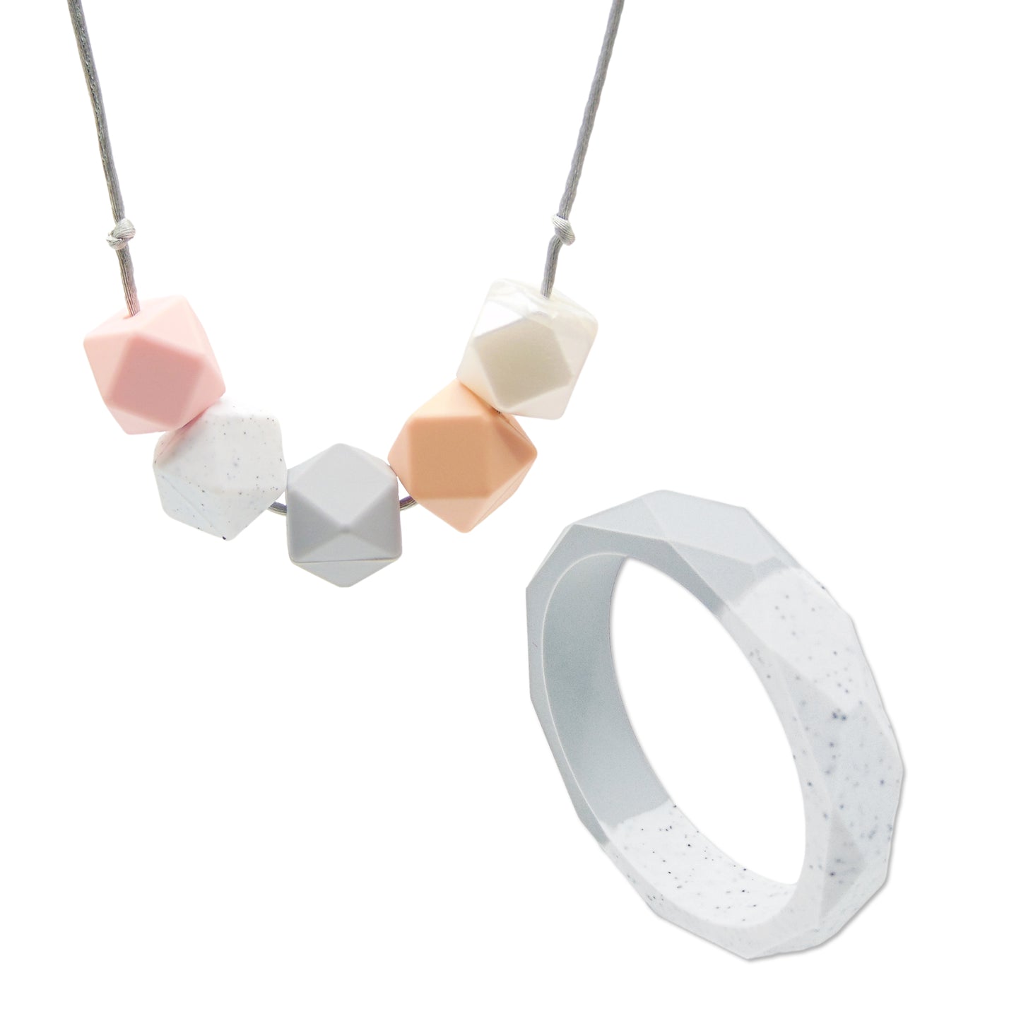 Blush Cheeks - Necklace and Bangle Gift Set