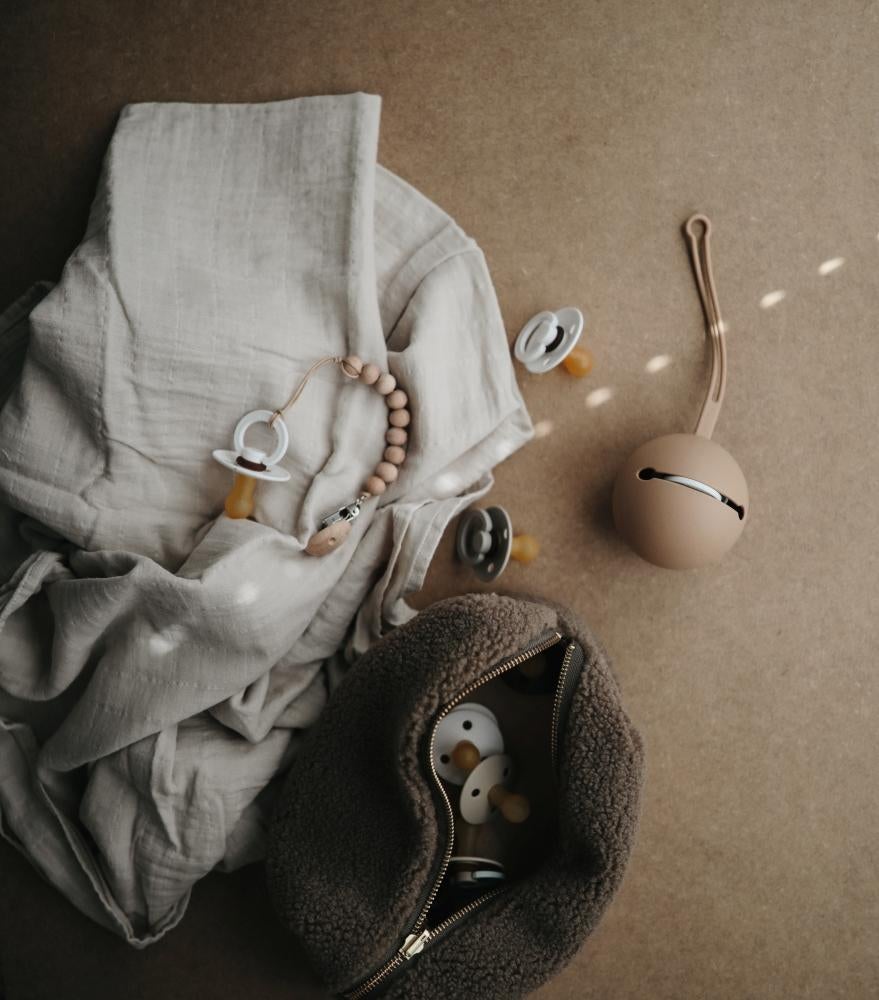 Cloudy Mauve Pacifier Case