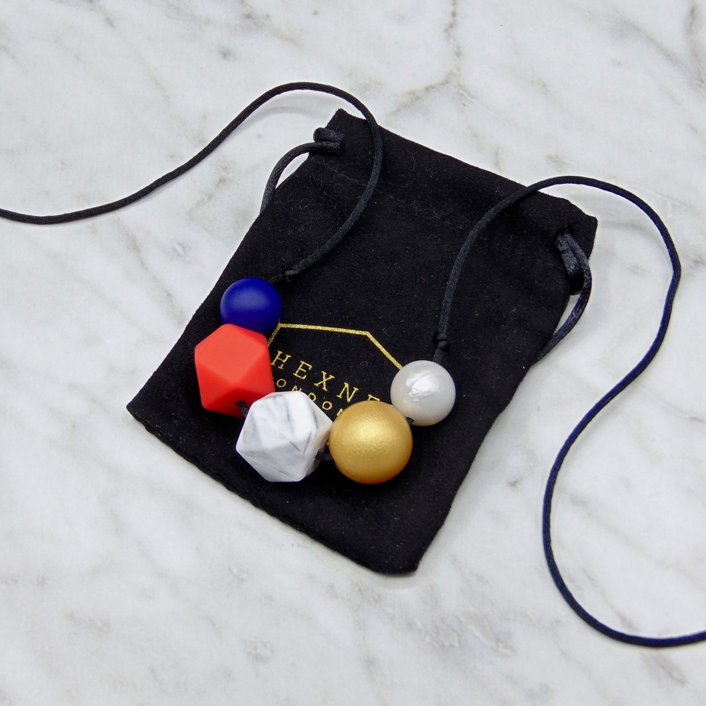 Grace Hopper - 5 Bead Necklace