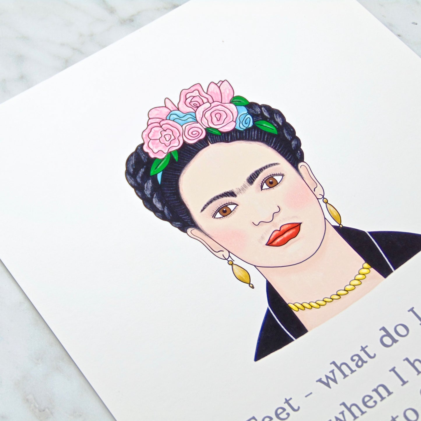 Frida Kahlo A4 Print