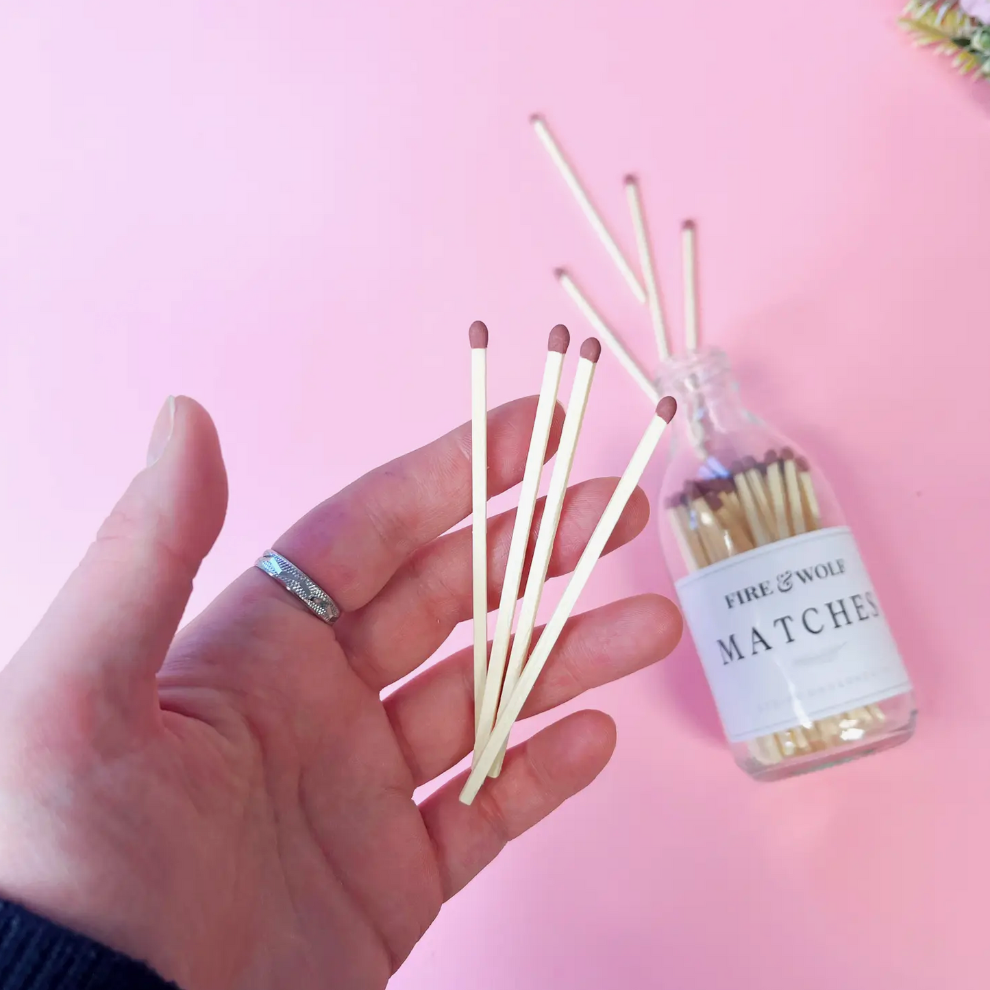 Matchstick Jar