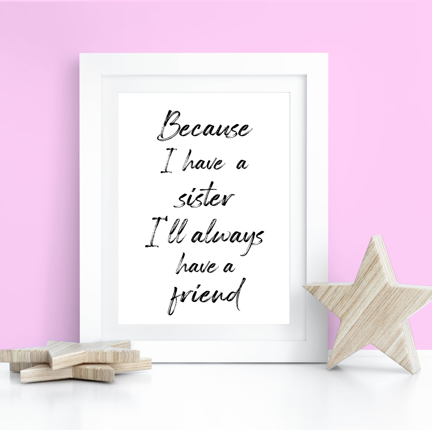 Sisters and Friends A4 Print