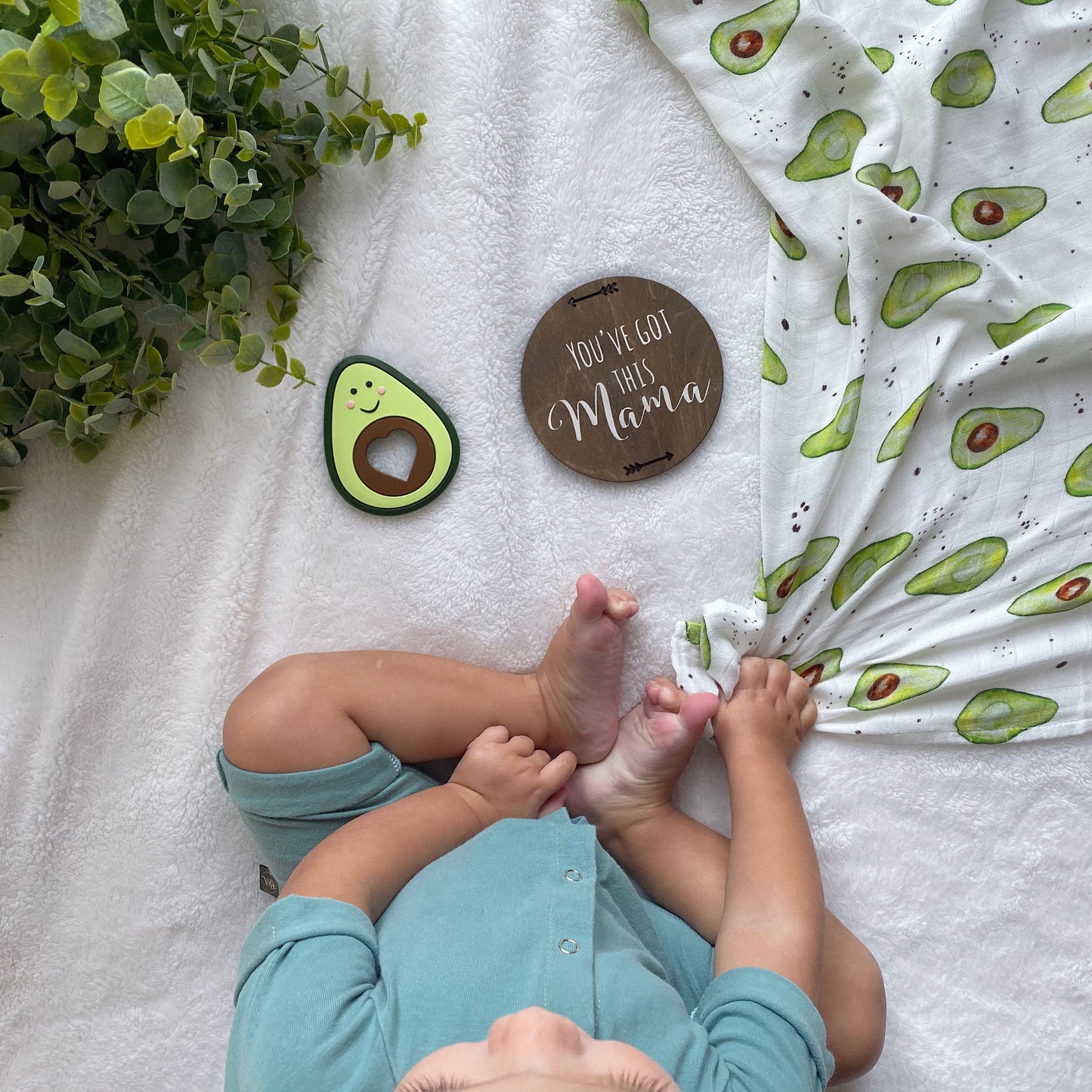 Let's Avocuddle Muslin