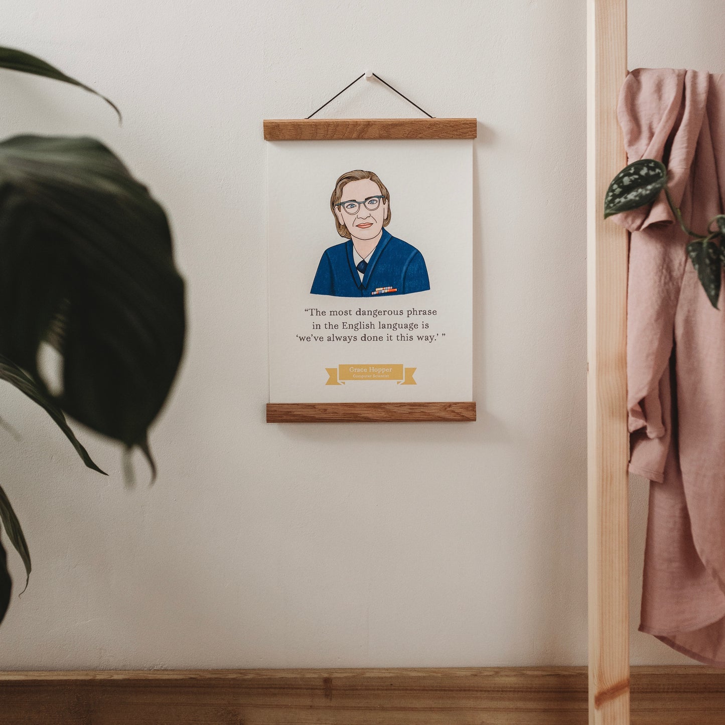 Grace Hopper A4 Print