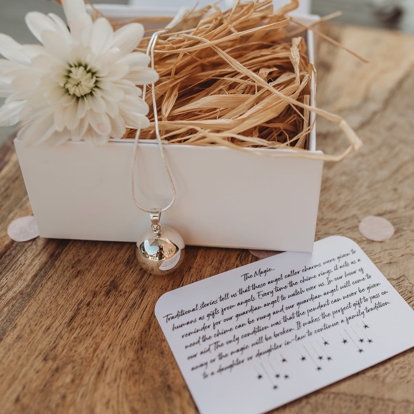 Chiming Bola Pregnancy Pendant