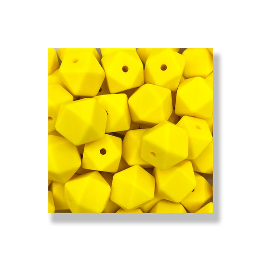 HEX005 - Sunshine Yellow 17mm Hexagon