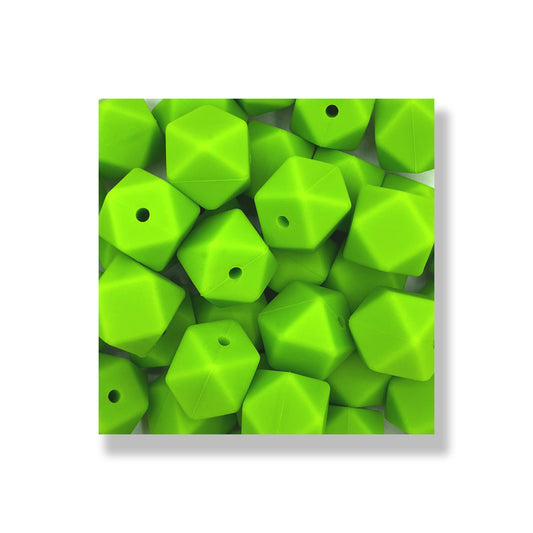 HEX009 - Lime Green 17mm Hexagon