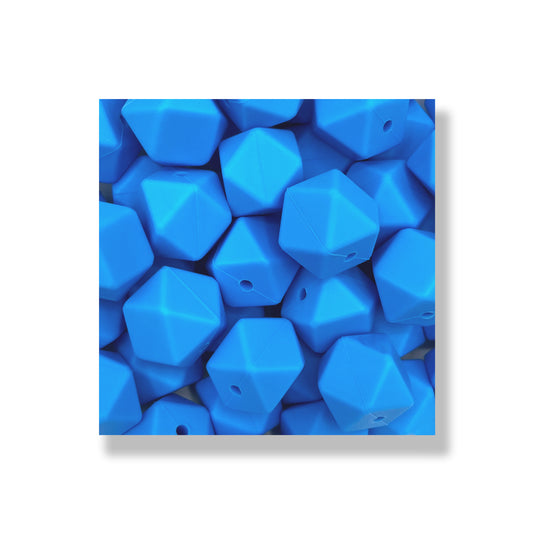 HEX015 - Sky Blue 17mm Hexagon