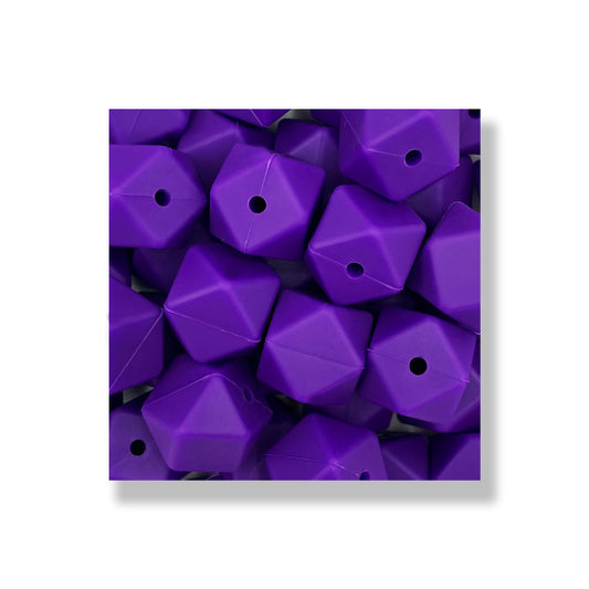 HEX019B - Purple Grape 17mm Hexagon EXCLUSIVE