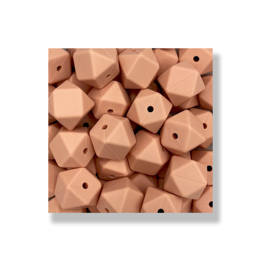 HEX023 - Nude 17mm Hexagon