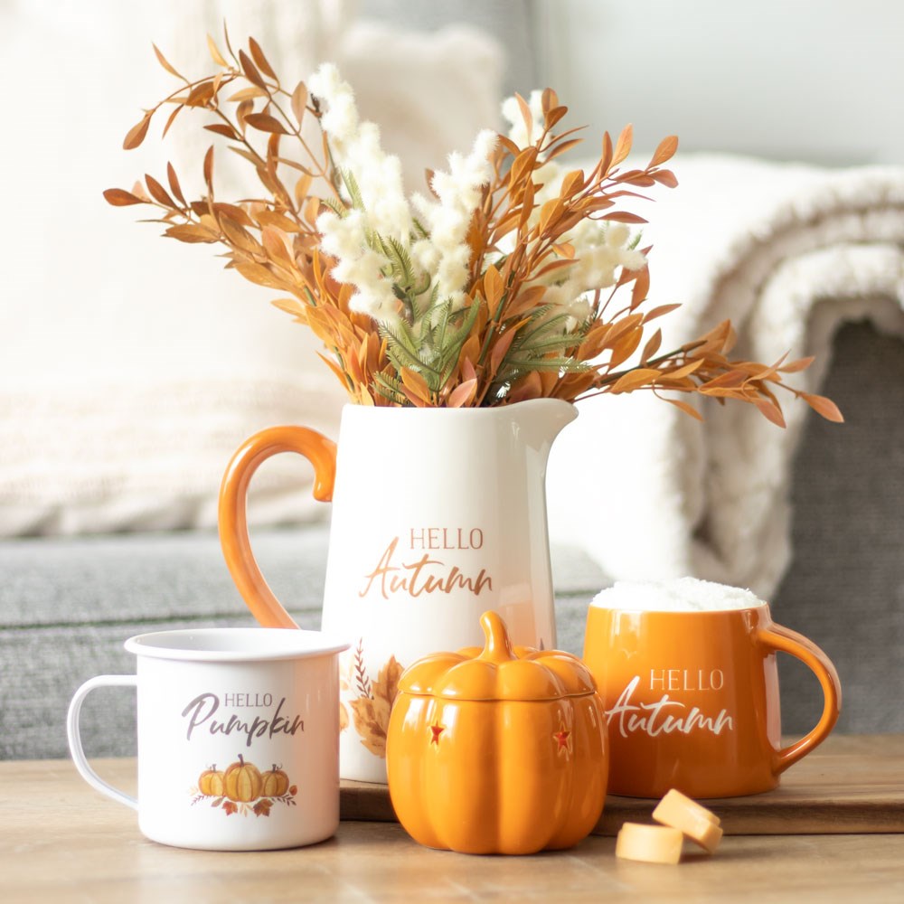 Orange Pumpkin Wax Burner