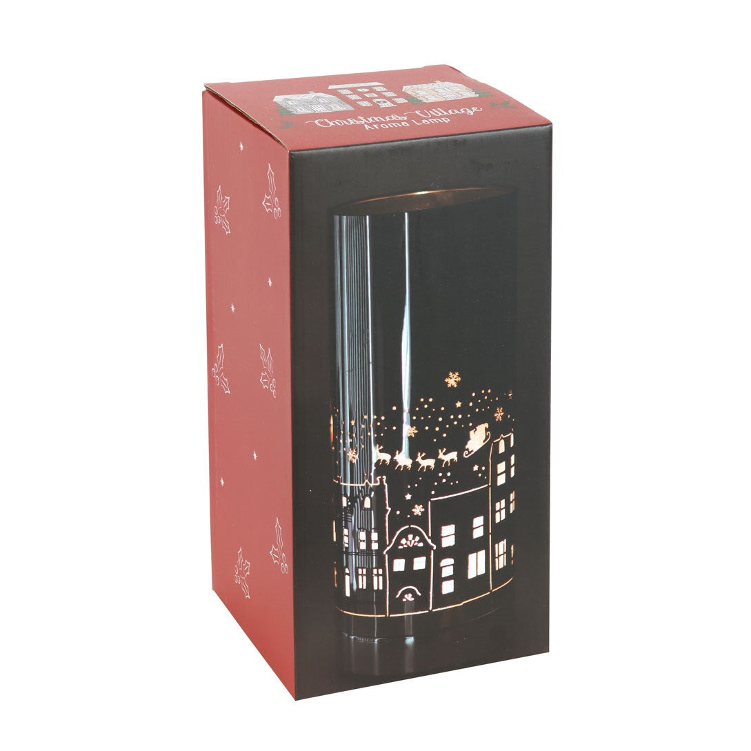 Christmas Village Electric Oil Lamp