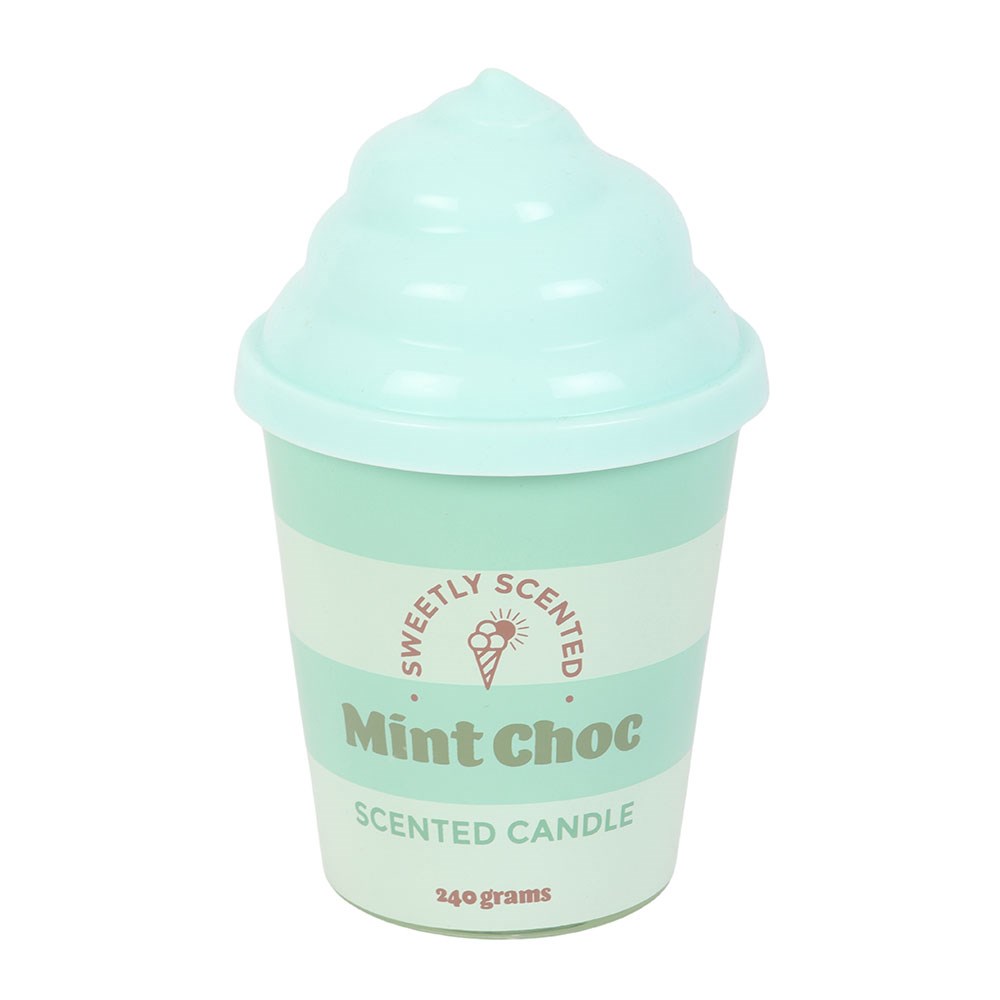 Mint Choc Ice Cream Candle