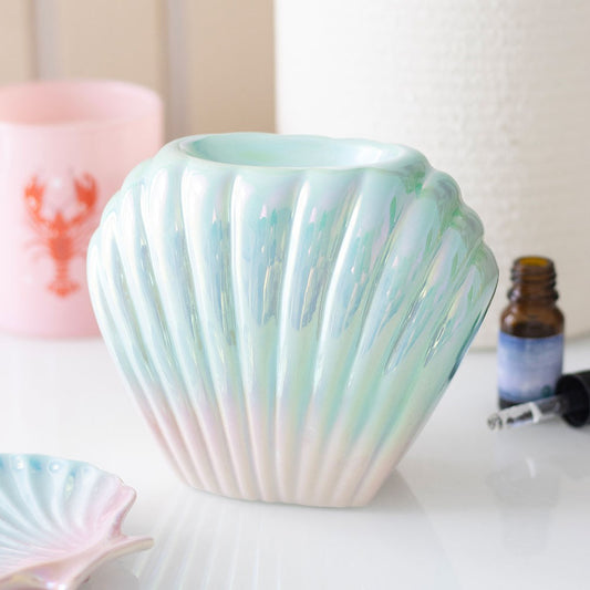 Shimmery Shell Wax Burner
