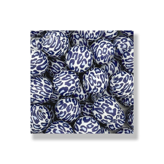 R19039 - Blue Leopard 19mm Round