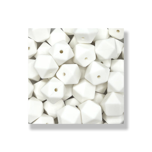 HEX031 - Snow White 17mm Hexagon