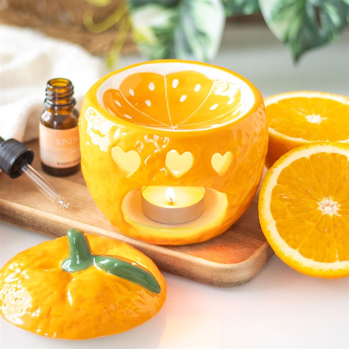 Orange Wax Burner