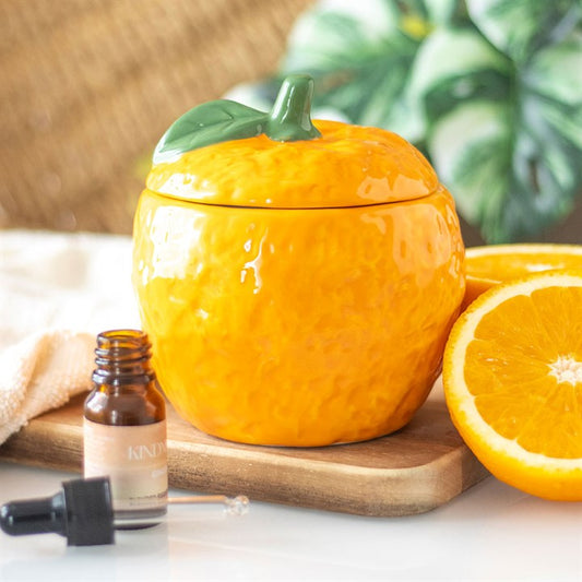 Orange Wax Burner