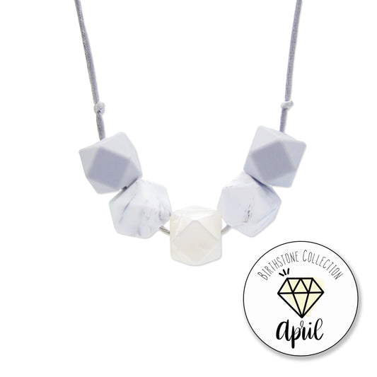 Diamond - April Birthstone Necklace