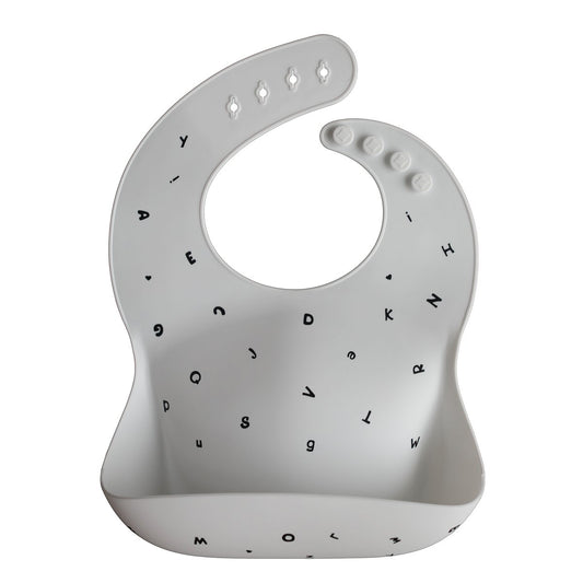 ABC Alphabet Silicone Bib