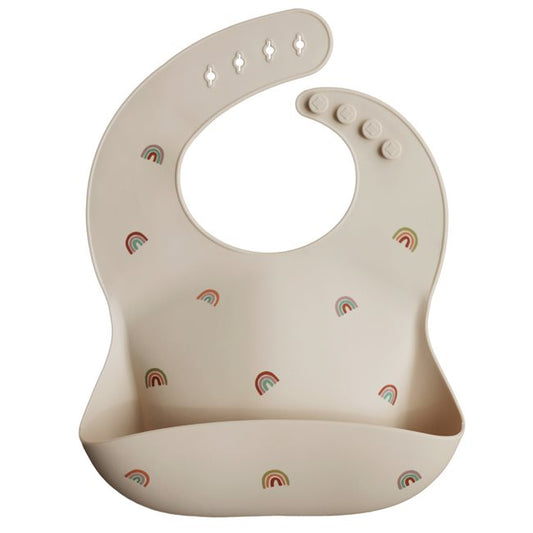 Little Rainbow Silicone Bib