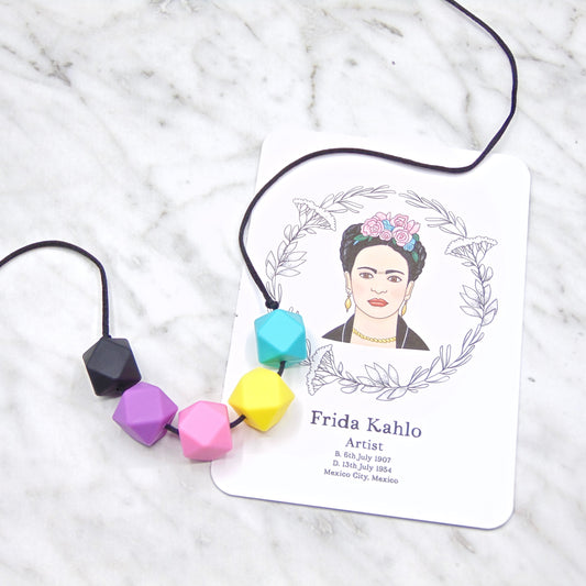 Frida Kahlo - 5 Bead Necklace