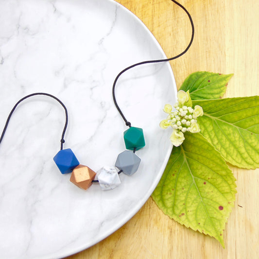 WAREHOUSE CLEARANCE Emerald City - 5 Bead Necklace