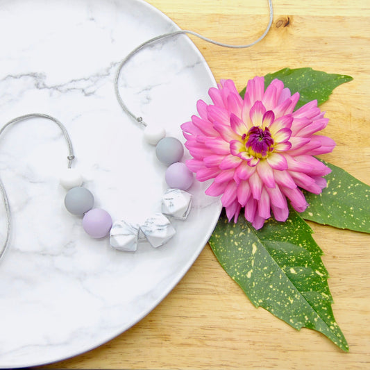 Lavender Fields - Necklace and Bangle Gift Set