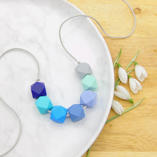 Tenerife Sea - 7 Bead Necklace