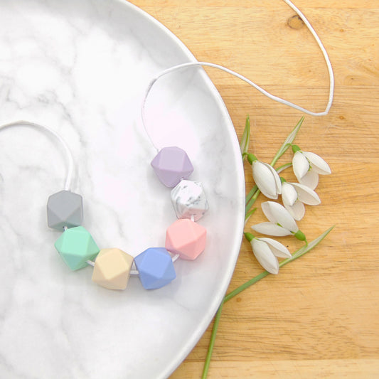 Perfect Pastel - 7 Bead Necklace