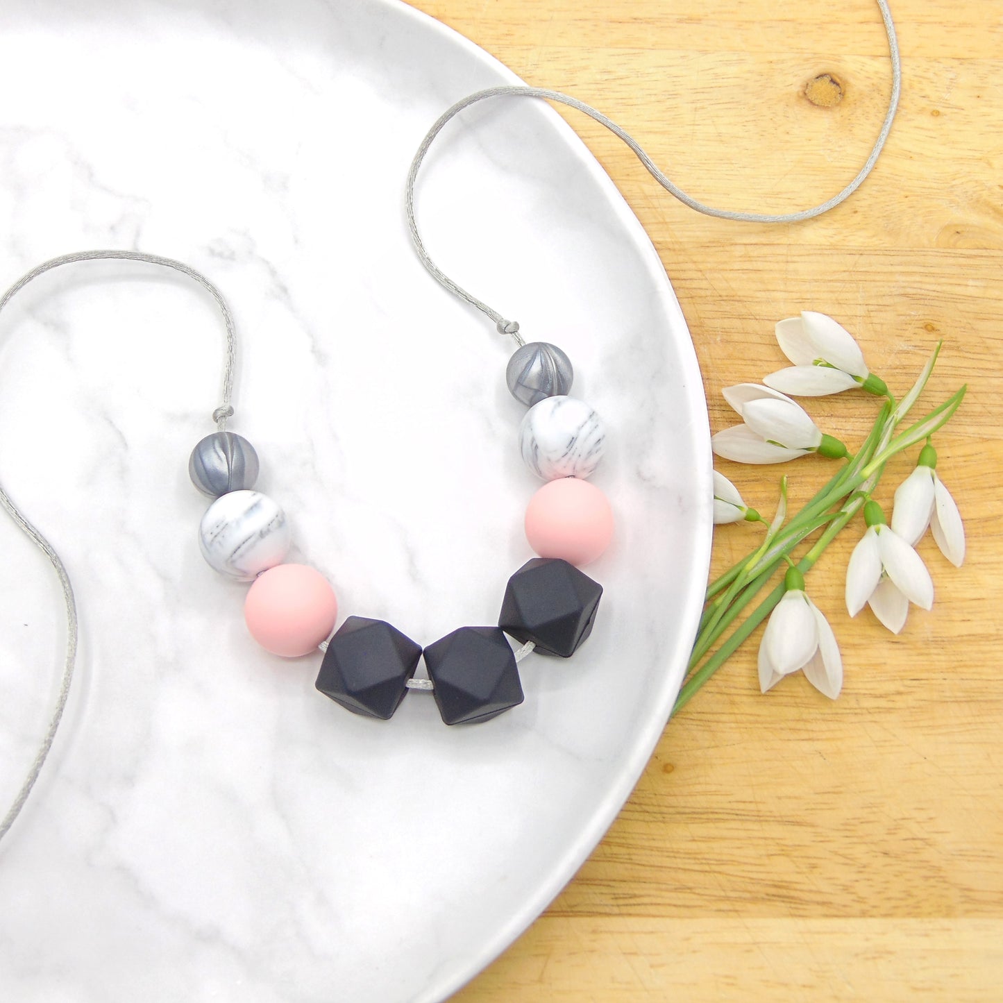 Oh So Chanel - 9 Bead Necklace