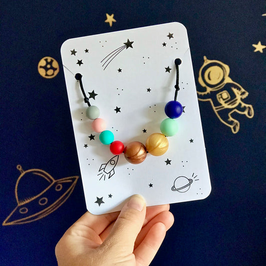 Solar System - 8 Bead Necklace