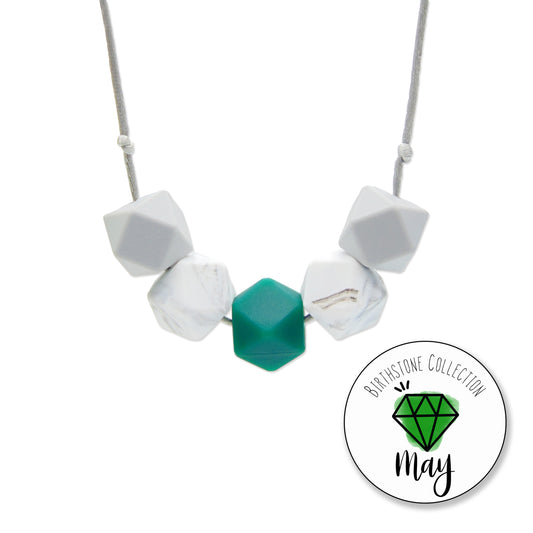 Emerald - May Birthstone Necklace