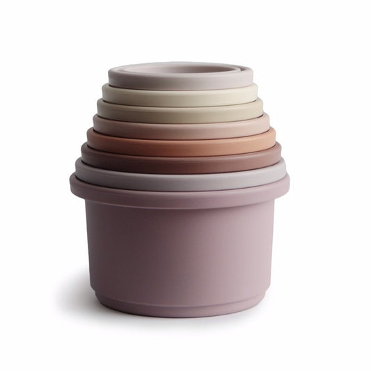 Danish Hygge Stacking Cups - Petal Pink