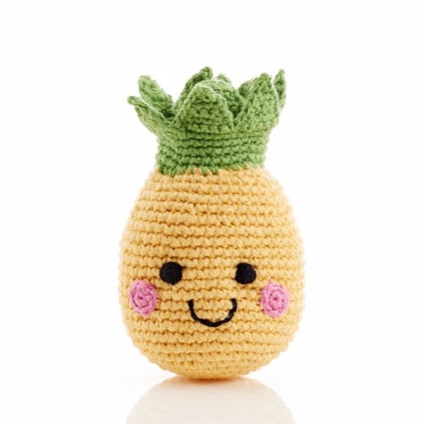 Happy Pineapple Rattle