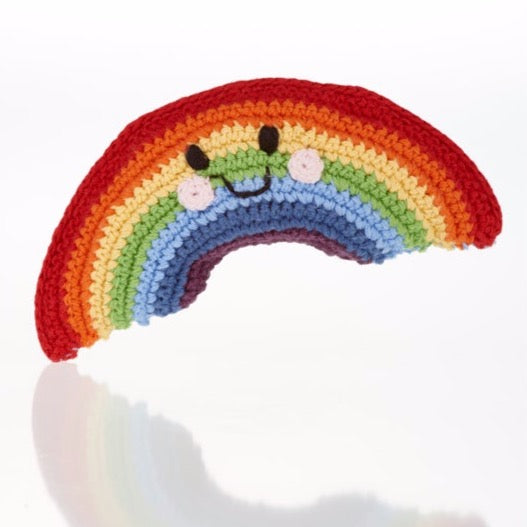 Happy Rainbow Rattle