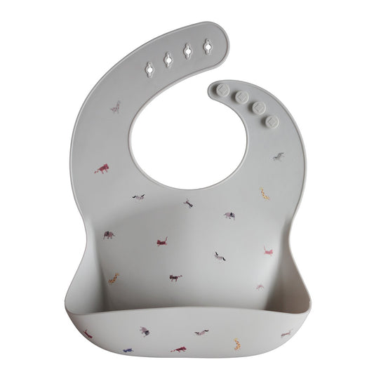 Out on Safari Silicone Bib