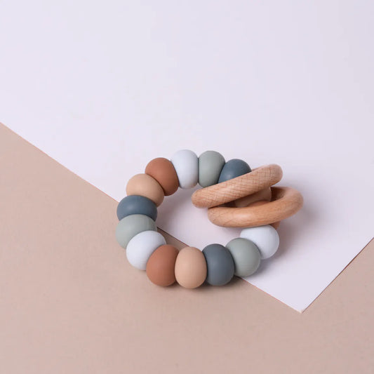 Modern Neutrals Teething Ring