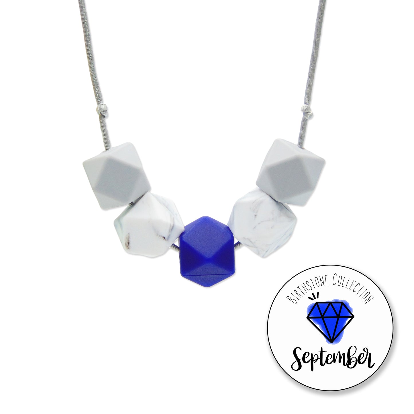 Sapphire - September Birthstone Necklace