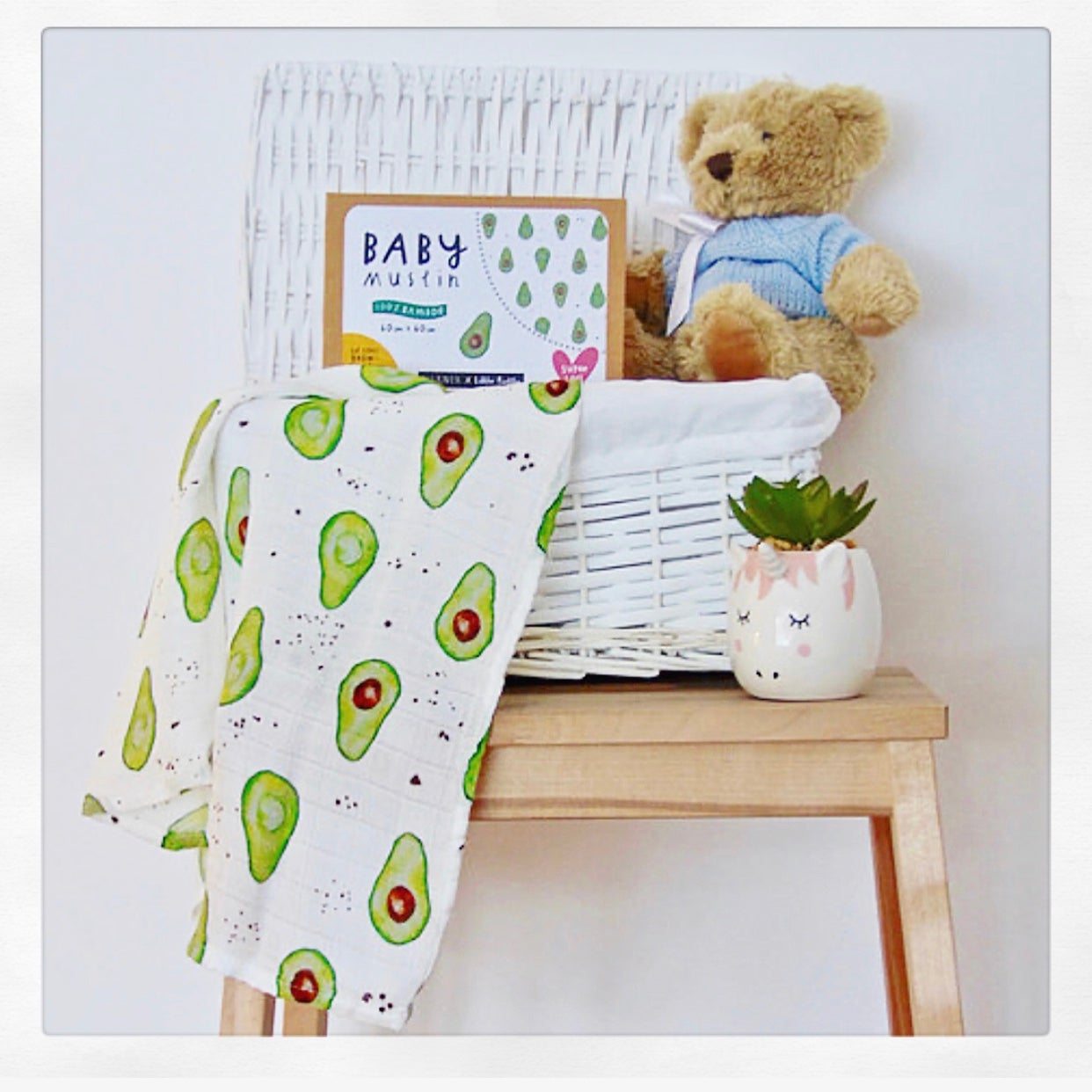 SLIGHT SECONDS - Let's Avocuddle Muslin