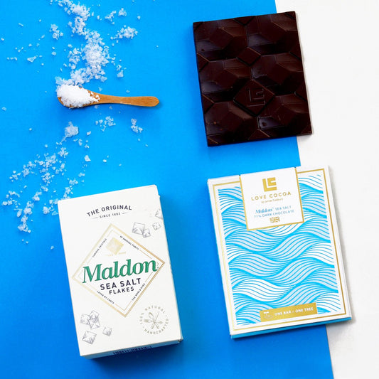 Vegan Maldon Sea Salt Chocolate Bar