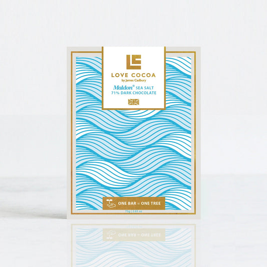 Vegan Maldon Sea Salt Chocolate Bar
