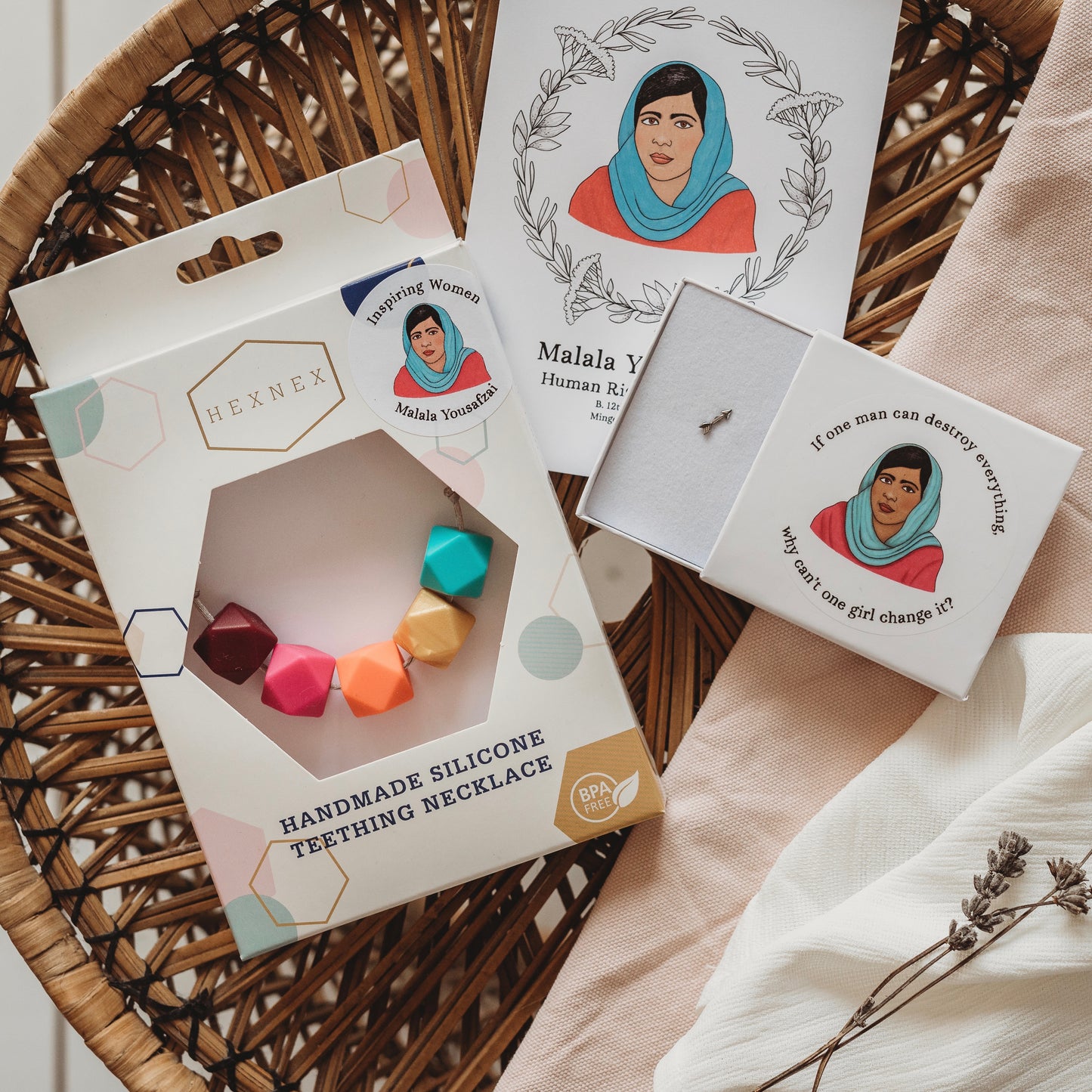 Malala Yousafzai Gift Set
