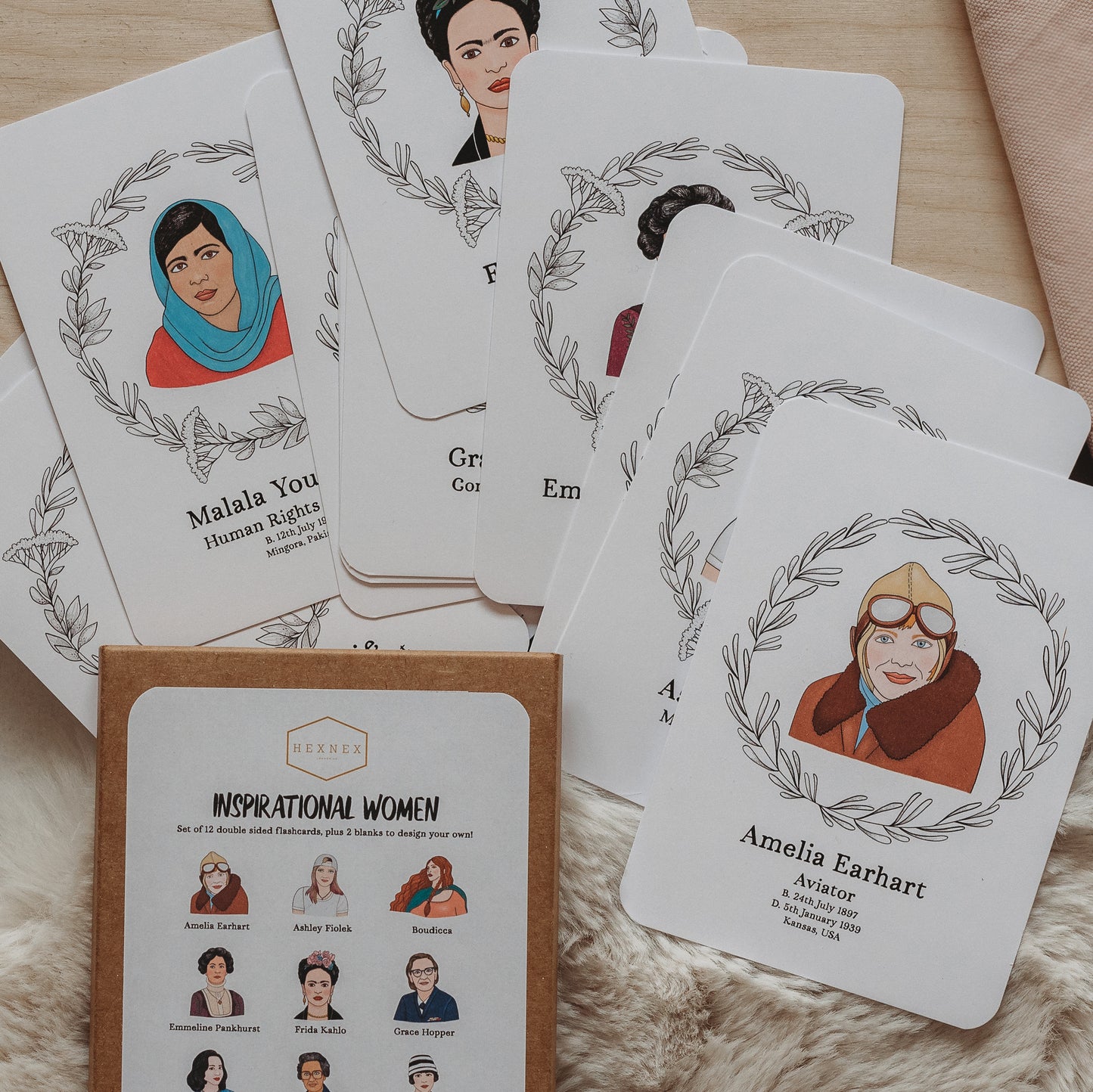 Inspiring Women Postcard Set